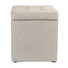Foot Rest Ottoman Storage Footstool Pouffe Footrest Makeup Dressing Table Stool