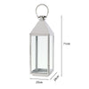 Garden Candle Lantern Stainless Steel & Glass Candle Holder- 5 Sizes Available