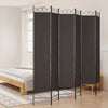 6-Panel Room Divider Fabric Privacy Screen Paravent Multi Colours/Sizes vidaXL