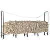 Metal Firewood Log Storage Rack Stand Holder Indoor/Outdoor Store Steel 14 Sizes
