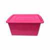 PLASTIC STORAGE BOX TUB CONTAINER BOXES WITH OR WITHOUT LID, TOY BOX, COLOURFUL