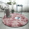 Circle Round Shaggy Rug Living room Bedroom Carpet Floor Fluffy Mat Anti-Skid