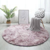 Circle Round Shaggy Rug Living room Bedroom Carpet Floor Fluffy Mat Anti-Skid