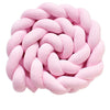 Cot Bumper Braid Pillow Nursery Bed Wall Kids Crib Cot Bedding Cushion Protector