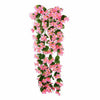 Artificial Fake Hanging Flowers Vine Plant Home Garden Decor Indoor Outdoor DDUK