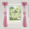 Modern Gingham Kids Bedroom Curtains Thermal Blackout Striped Curtain Eyelet UK