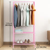 Clothes Rail Hanging Coat Stand Shoe Rack Shelf Storage Wardrobe Organizer DIY