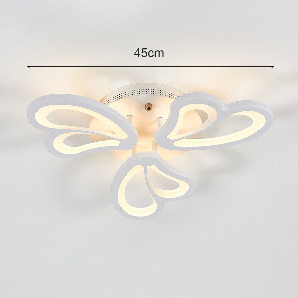 Aluminum LED Ceiling Lamp Ring Light Chandelier Lights Fixture Living Bedroom