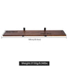 Wood Floating Shelf Wall Mounted Storage Shelving Display Rack for Kitchen Home
