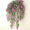 2x Artificial Ivy Flower Vine Garland Hanging Home Garden Trailing Basket Plants