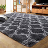 Large Shaggy Fluffy Rugs Anti-Slip Super Soft Mat Living Room Bedroom Carpet Rug
