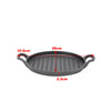 Baking Barbecue Grill Pan Frying Enamel BBQ Steak Home Cooking Griddle Plate NEW