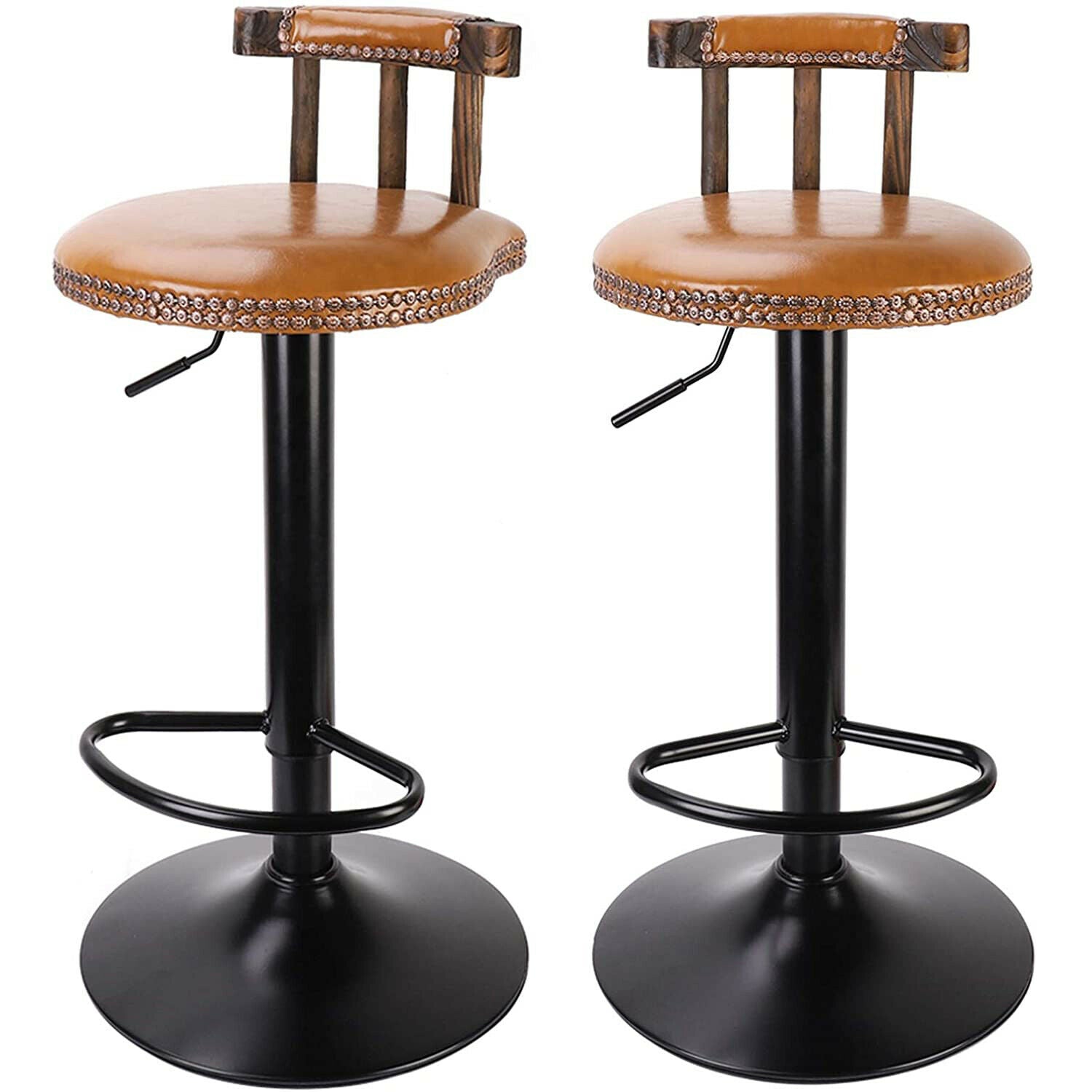 Bar stools online with round backs