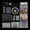 128/227 PC DIY Resin Casting Mold Tool Kit Silicone Making Jewelry Pendant Mould