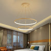 LED Pendant Light Ring Adjustable Lamp Ceiling Lights Decor Lighting Variable
