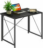Compact Folding Wooden Desk Computer Laptop Study Foldable Table Home Office PC