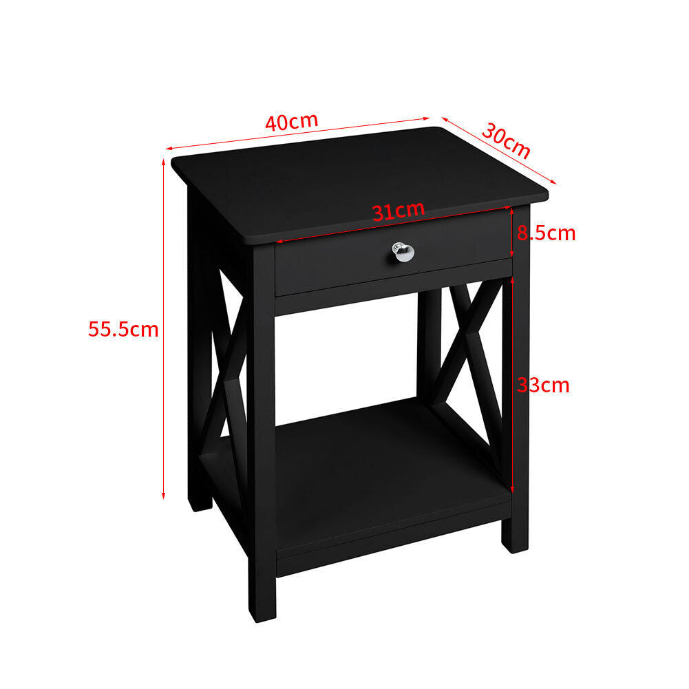 Drawer Unit Side Plant Table Console/Teleph