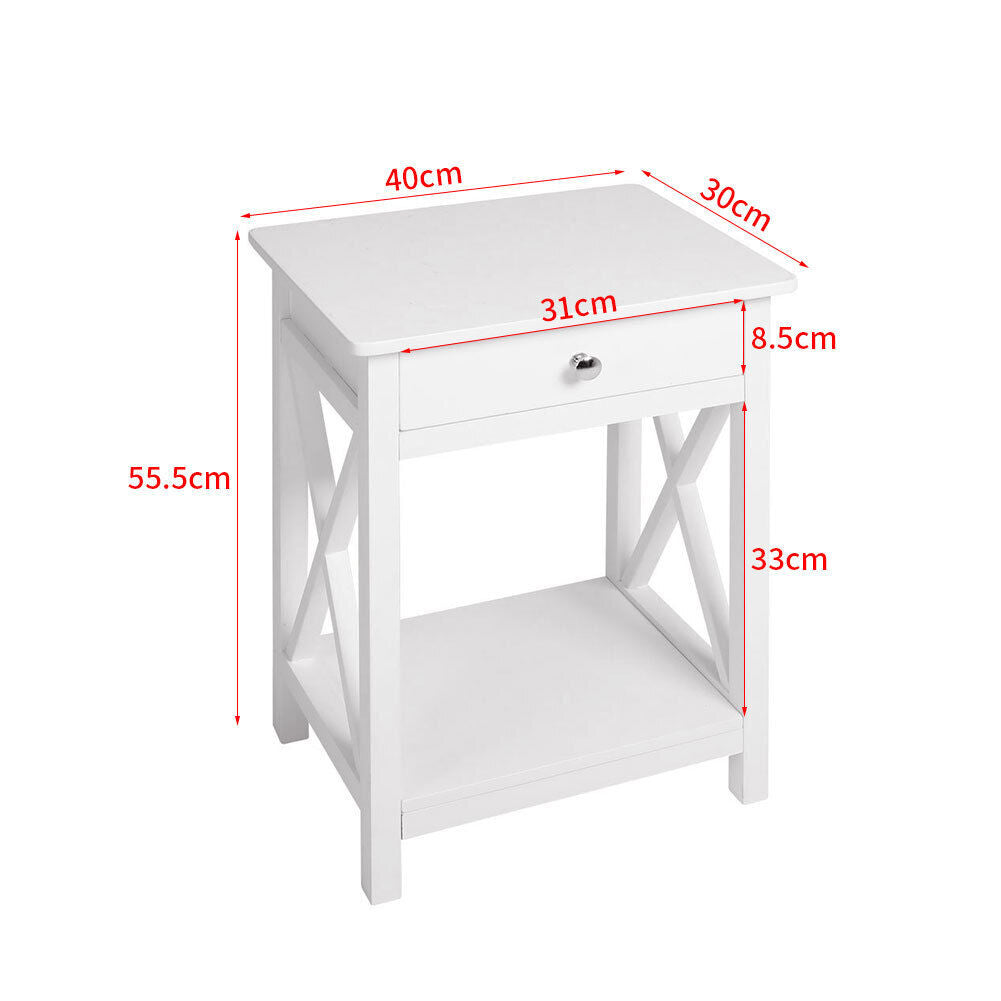 Drawer Unit Side Plant Table Console/Teleph