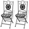 Mosaic Garden Bistro Set Chairs & Table Home Furniture Outdoor Patio Dining 2020