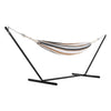 Double Person Garden Camping Patio Hammock Hang Bed Outdoor Swing Stand Optional