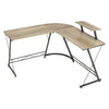 L-Shape Corner Gaming Desk Computer PC Workstation Writing Table Two Worktop NEW