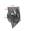 Commercial Cased Axial Extractor Canopy Industrial Duct Fan Kitchen Restaurant