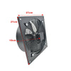 Commercial Cased Axial Extractor Canopy Industrial Duct Fan Kitchen Restaurant