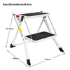 Home Anti-Slip Folding Steps Ladder 1/2/3/4 Step Safety Ladders Stool Rubber Mat