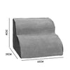 2-4 Steps Dog Stairs Pet Puppy Cat Ladder Ramp For Bed Sofa With Removable Cover