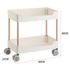 2/3/4 Tiers Slim Kitchen Utility Cart Storage Trolley Bathroom Shelves Organiser
