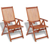 Garden Furniture Set Ding Table Chairs Solid Wood Folding Outdoor Table Chairs