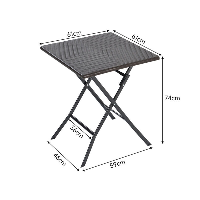 Outdoor Patio Picnic Folding Table Chairs Bench Set Garden Dining Beer Furniture