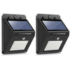 25 LED Solar Powered PIR Motion Sensor Outdoor Garden Light Security Flood Lamp
