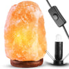 Himalayan Salt Lamp Crystal Pink Salt Lamp Healing Lamps Relax Ionizing UK Plug