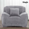 UK Sofa Covers Easy Fit Stretch Protector Soft Couch Cover Thick Plush Velvet