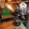Table Lamp Industrial Rocket Lamp Ship Lamp Retro Steampunk Night Light Gifts