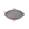 Baking Barbecue Grill Pan Frying Enamel BBQ Steak Home Cooking Griddle Plate NEW