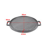 Non Stick Frying Pan Grill Skillet Reversible Griddle Plate Pan Hob BBQ Grill UK