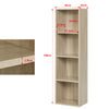 Bookcase Storage Shelves Unit Organiser Display Standing Shelving Cupboard Home