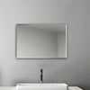 Frameless Unframed Bathroom Bedroom Plain Mirror Wall Hung Horizontal Vertical