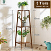 3/4Tier Wooden Plant Flower Display Stand Pot Shelf Indoor Garden Storage Rack