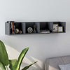 CD Wall Shelf 100cm Engineered Wood Living Room Cabinet Multi Colours vidaXL