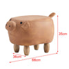 Animal Ottomans Footstools Padded Cushion Pouffe Stool Rest Children Toy Gift