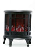 Retro Flameless Flickering LED Log Burner Fireplace Decoration Lantern Lamp Gift