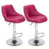 2X Faux Leather PU Bar Stools Breakfast Bar Chair Kitchen Stool Swivel Barstool