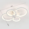 LED Lamp Ceiling Light Modern Living Room Bedroom Chic Pendant Lamp Energy Saved