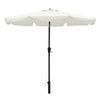 2.5m 3m Garden Patio Parasol Umbrella 8 Sturdy Ribs With Tilt Mechanism Outdoor