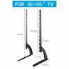 Universal Top TV Table Stand Leg Mount LED LCD Flat TV Screen 14-65" Bracket UK
