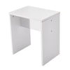 Dressing Table Stool Makeup Desk Bedroom Vanity W/ Slide Lager Mirror Drawer UK