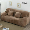 UK Sofa Covers Easy Fit Stretch Protector Soft Couch Cover Thick Plush Velvet